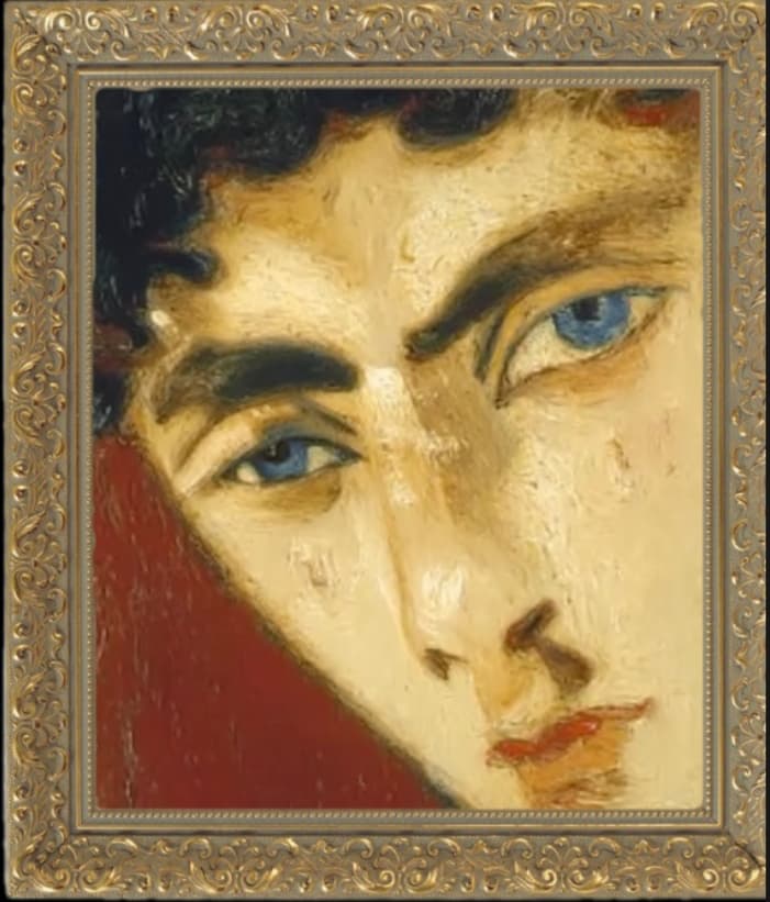 Framed portrait — click to copy the prompt